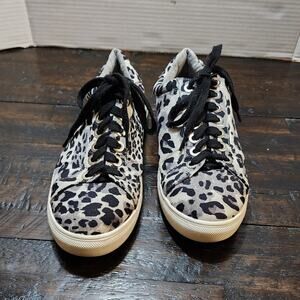 Coconuts by Matisse leopard print sneakers size‎ 9